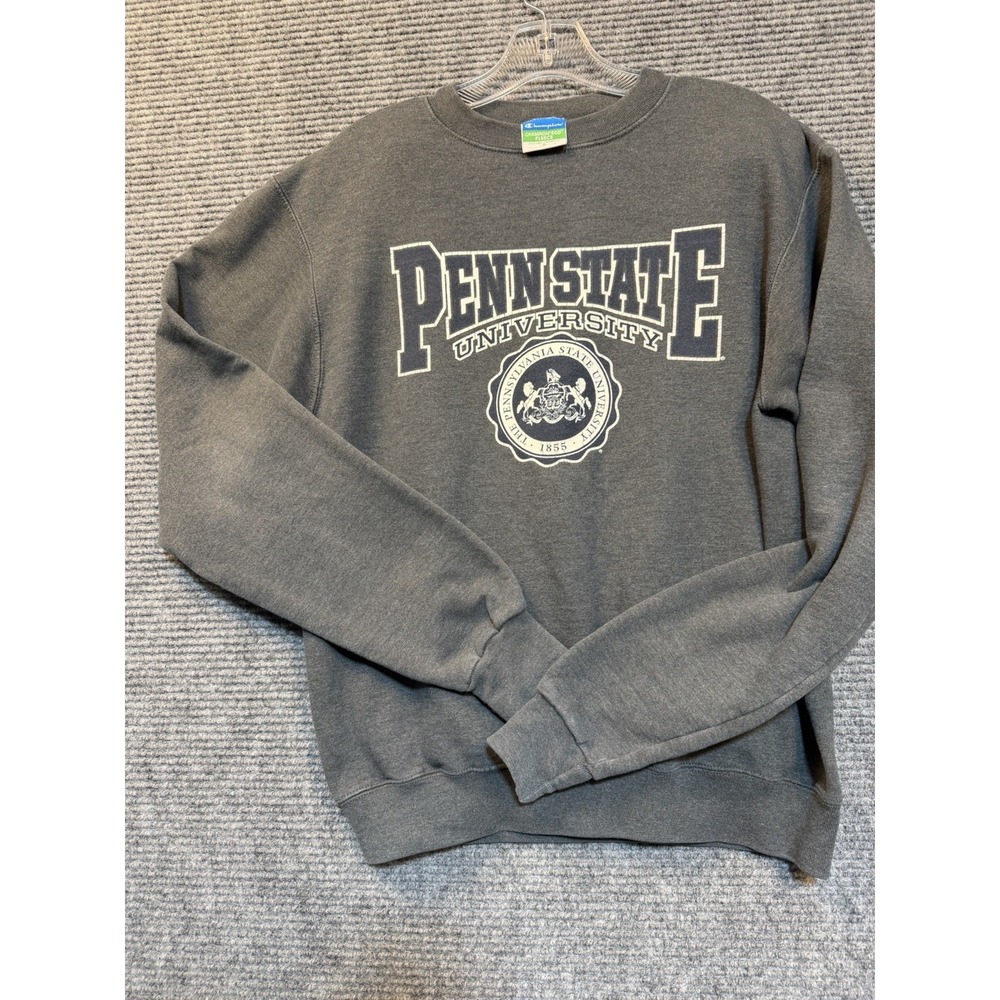 Champion EcoFleece VTG Penn State Nittany Lions College Crewneck SweatshirtMen S